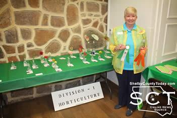 Linda Bordelon was given the Horticulture Sweepstakes Award, the Educational Award, several Awards of Merit and the Arboreal Award.