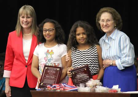 From left: Serica Wilkins, Neera Smith, Neena Smith, and Dorothy Carter