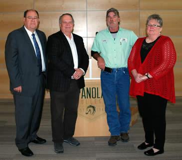 10 years – Joe Shannon, Don Cocklin, Johnny Middlebrook, and Patti Galiano (not pictured Rebekah Burkhalter) 